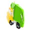 Polarx 2.75 In Garbage Truck Christmas Tree Ornament , Child Related